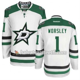 Reebok Miesten NHL Dallas Stars Pelipaita Gump Worsley #1 Vieras Musta