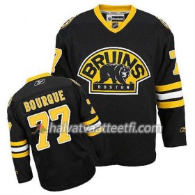 Reebok Miesten NHL Boston Bruins Pelipaita Ray Bourque #77 Kolmas Musta
