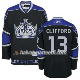 Reebok Naisten NHL Los Angeles Kings Pelipaita Kyle Clifford #13 Premier Kolmas Musta