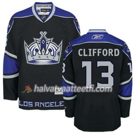 Reebok Naisten NHL Los Angeles Kings Pelipaita Kyle Clifford #13 Premier Kolmas Musta Reebok Naisten NHL Los Angeles Kings Pelipaita Kyle Clifford #13 Premier Kolmas Musta