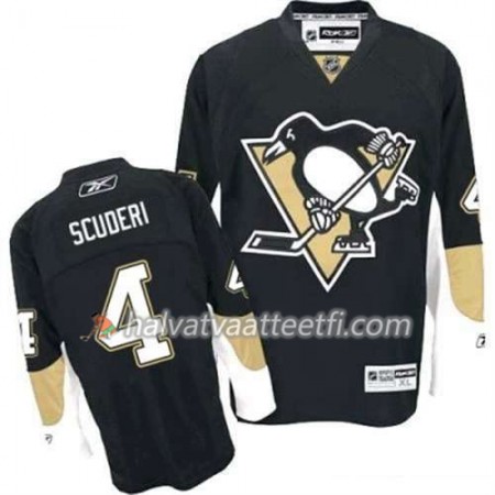 Reebok Miesten NHL Pittsburgh Penguins Pelipaita Rob Scuderi 4 Musta Koti Reebok Miesten NHL Pittsburgh Penguins Pelipaita Rob Scuderi 4 Musta Koti