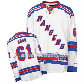 Reebok Miesten NHL New York Rangers Pelipaita Rick Nash #61 Vieras Valkoinen