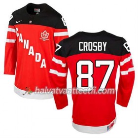 Reebok Miesten NHL Premier Olympic-Canada Team Pelipaita Sidney Crosby #87 100th Anniversary Punainen Paita