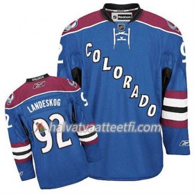 Reebok Miesten NHL Colorado Avalanche Pelipaita Gabriel Landeskog #92 Kolmas Sininen