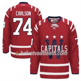 Reebok Miesten NHL Washington Capitals Pelipaita John Carlson #74 2015 Winter Classic Punainen