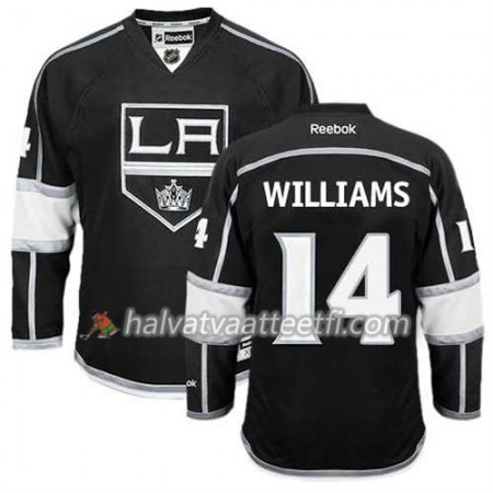 Reebok Miesten NHL Los Angeles Kings Pelipaita Justin Williams #14 Koti Musta Reebok Miesten NHL Los Angeles Kings Pelipaita Justin Williams #14 Koti Musta
