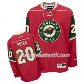 Reebok Miesten NHL Minnesota Wild Pelipaita Ryan Suter #20 Koti Punainen