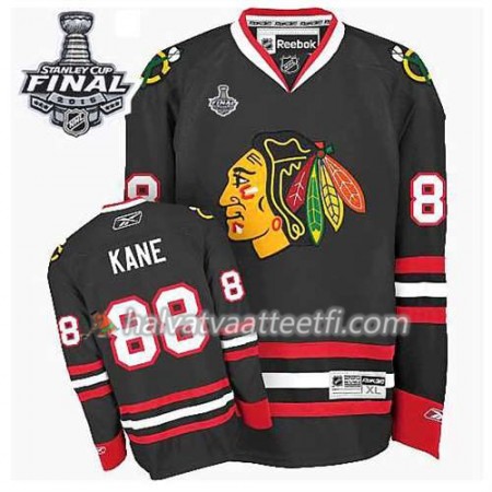 Reebok Miesten NHL Chicago Blackhawks Pelipaita Patrick Kane #88 Kolmas Musta 2015 Stanley Cup Reebok Miesten NHL Chicago Blackhawks Pelipaita Patrick Kane #88 Kolmas Musta 2015 Stanley Cup