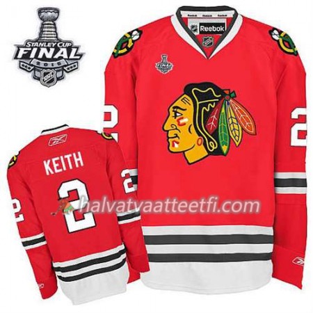 Reebok Miesten NHL Chicago Blackhawks Pelipaita Duncan Keith #2 Koti Punainen 2015 Stanley Cup Reebok Miesten NHL Chicago Blackhawks Pelipaita Duncan Keith #2 Koti Punainen 2015 Stanley Cup
