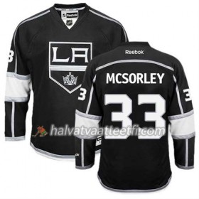 Reebok Naisten NHL Los Angeles Kings Pelipaita Marty Mcsorley #33 Premier Koti Musta