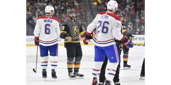 Montreal Canadiens voitti Vegas Golden Knightsin 3-2 saadakseen voiton