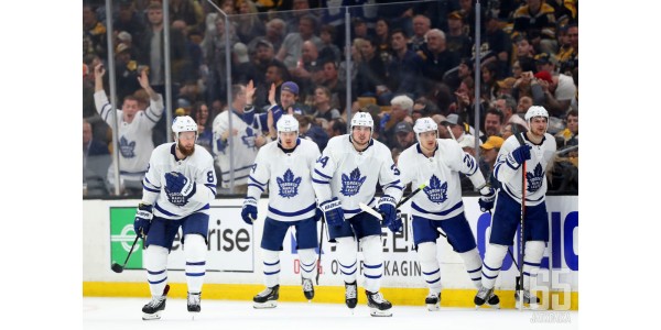 Maple Leafs nousi huipulle