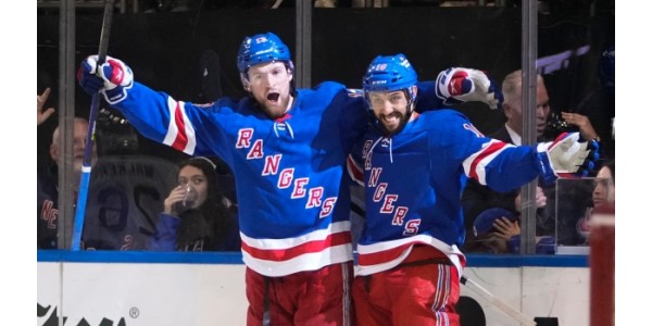 New York Rangers voitti Los Angeles Kingsin ja lopetti luiston 4,3 pisteellä Trocheckistä